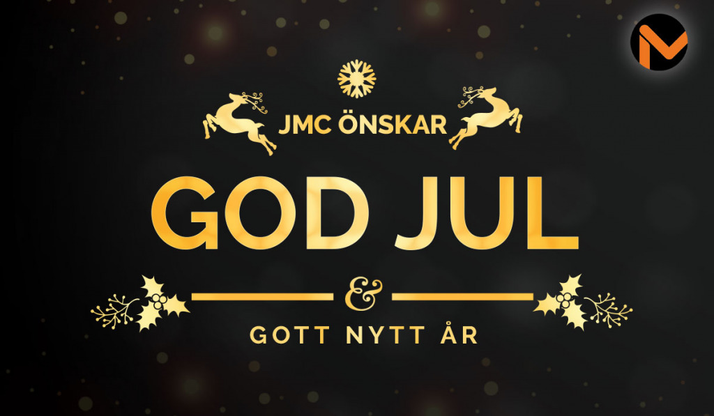 God Jul och Gott Nytt År önskar JMC